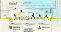Desktop Screenshot of madas.ru